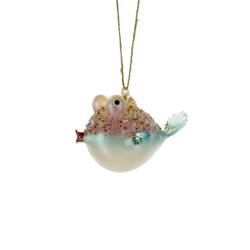 puffer fish figurine